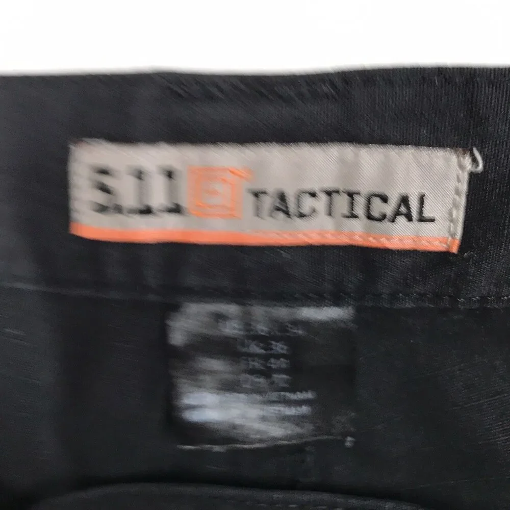 5.11 TACTICAL Taclite Pro Cargo Pant Men 36x33 Black Rip Stop Law Enforcement D - Picture 10 of 16